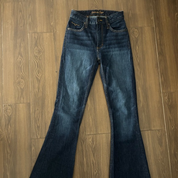 Kimes Ranch Dark Blue Boot Cut Jeans - Picture 2 of 5